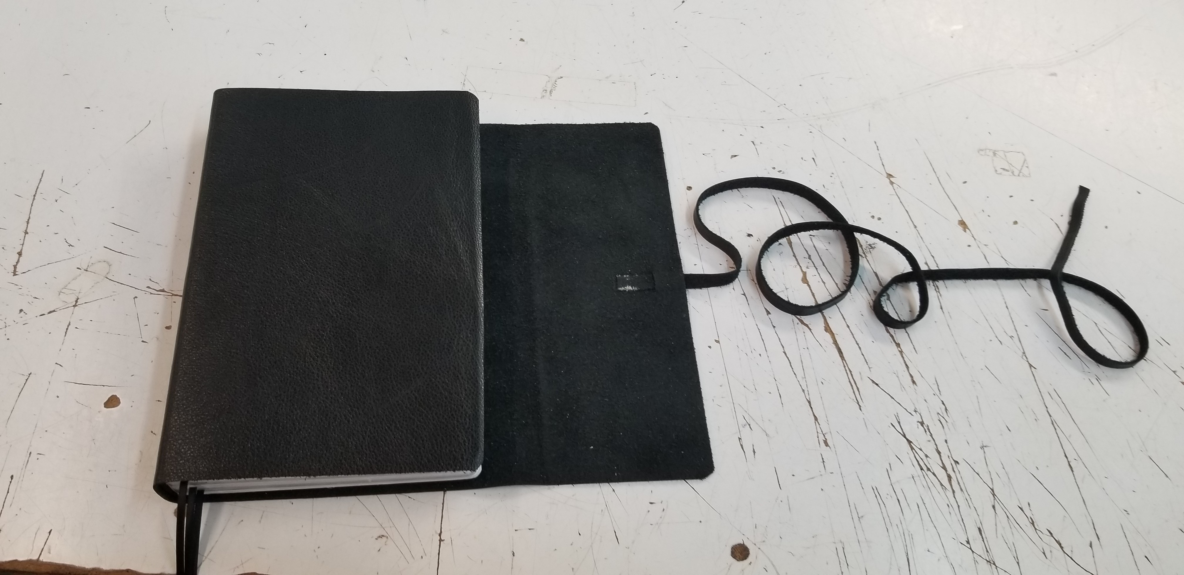 Raw Edge Flap 4 Norris Bookbinding Co.